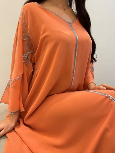 Chiffon Machine Embroidery