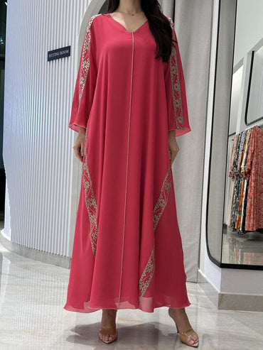 Chiffon Machine Embroidery