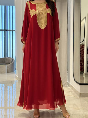 Chiffon Machine Embroidery