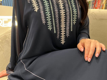 Chiffon Machine Embroidery