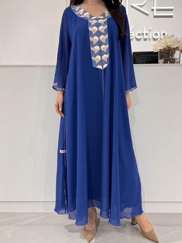 Chiffon Machine Embroidery