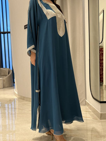 Chiffon Machine Embroidery