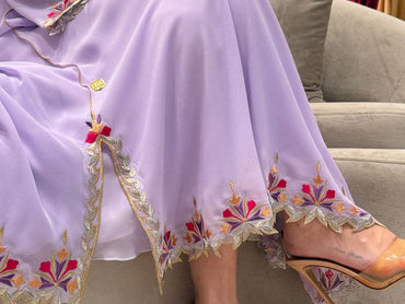 Chiffon Machine Embroidery