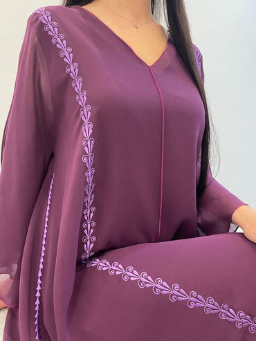 Chiffon Machine Embroidery