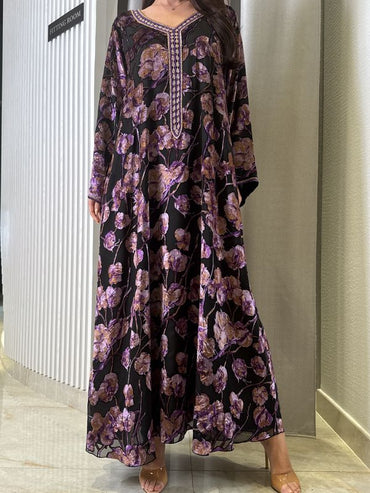 Printed Velvet Handmade