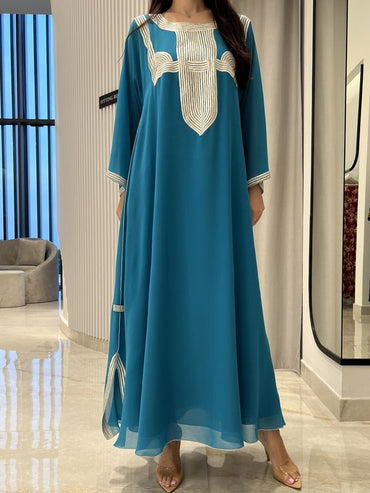 Chiffon Machine Embroidery