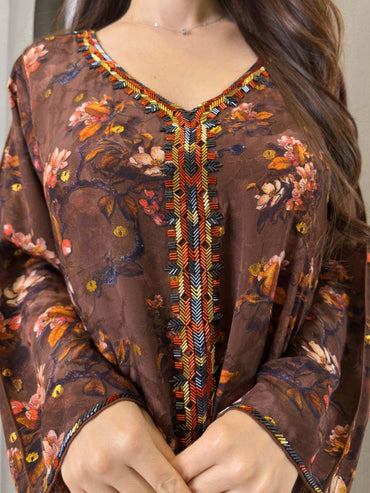 Pure Crepe Jacquard Zari