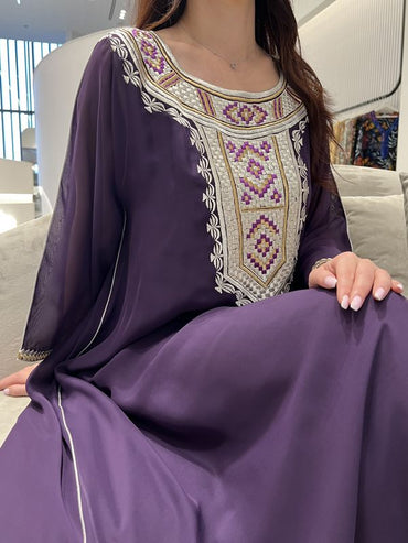 Chiffon Machine Embroidery