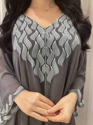 Chiffon Machine Embroidery