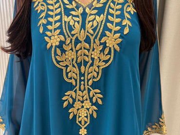 Chiffon Machine Embroidery