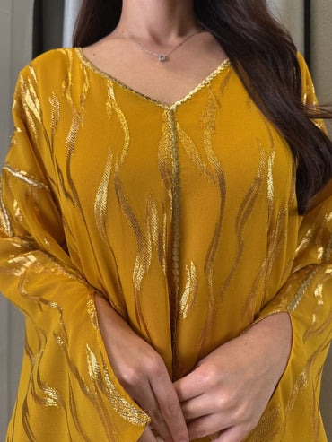 Chiffon Machine Embroidery