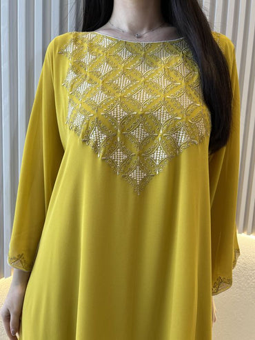 Chiffon Machine Embroidery