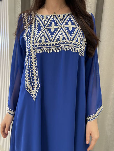 Chiffon Machine Embroidery