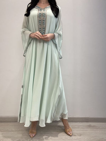 Chiffon Machine Embroidery