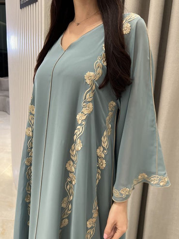 Chiffon Machine Embroidery