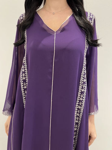 Chiffon Machine Embroidery