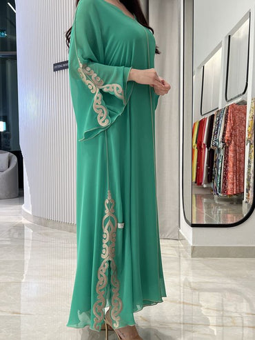 Chiffon Machine Embroidery