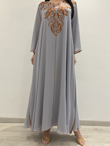 Chiffon Machine Embroidery