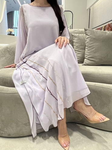 Chiffon Machine Embroidery