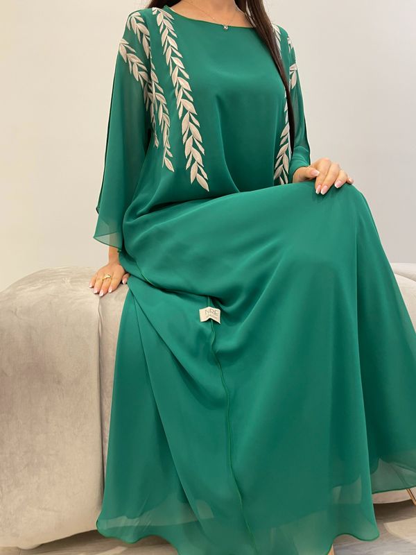 Chiffon Machine Embroidery