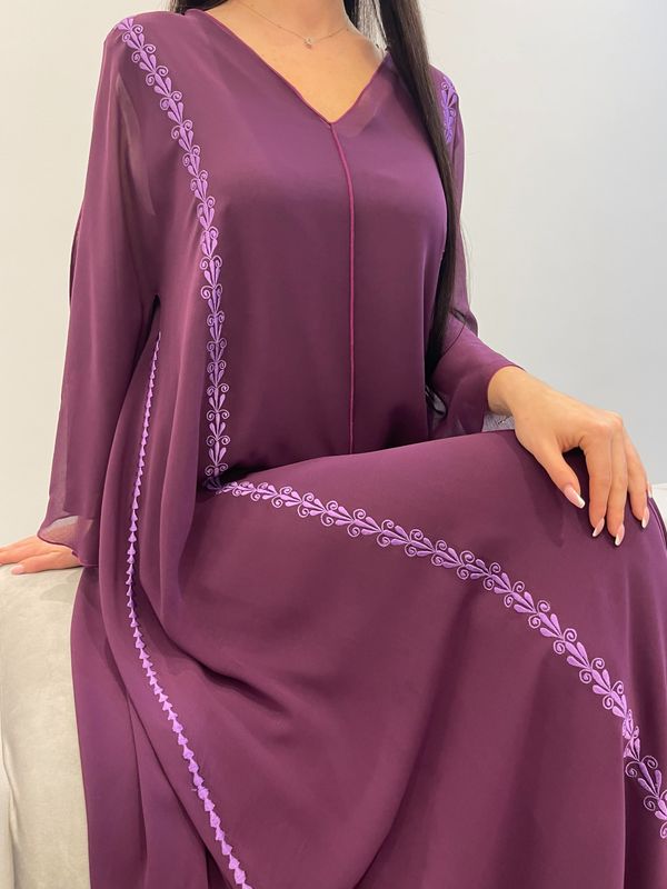 Chiffon Machine Embroidery