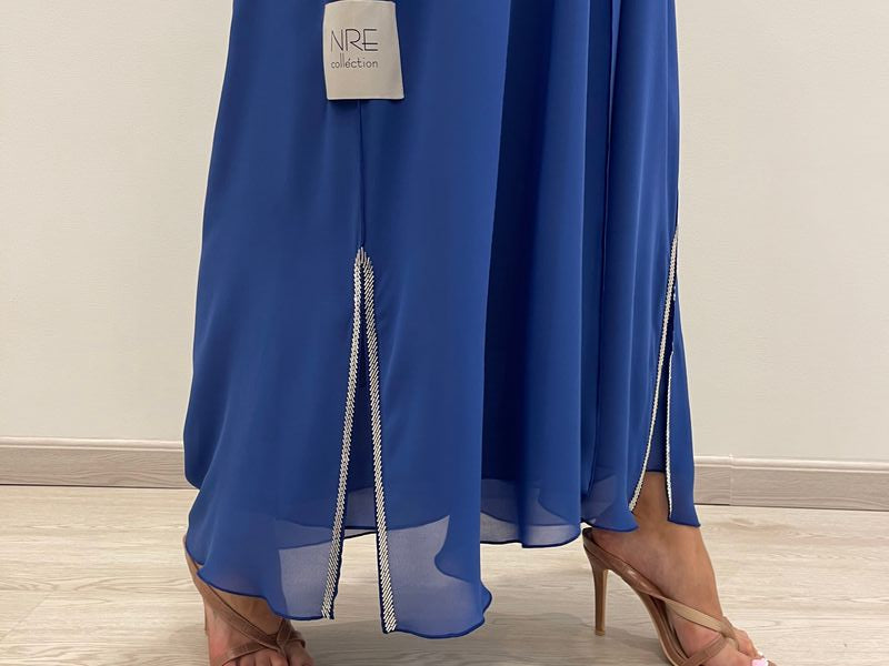 2 Pc Chiffon Handmade Embroidery