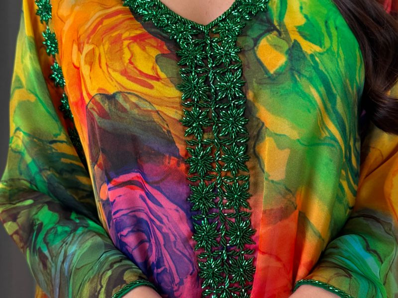 Chiffon Silk Handmade