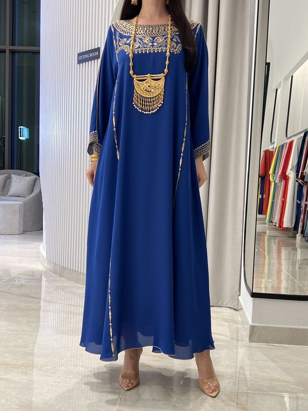 Crepe Machine Embroidery