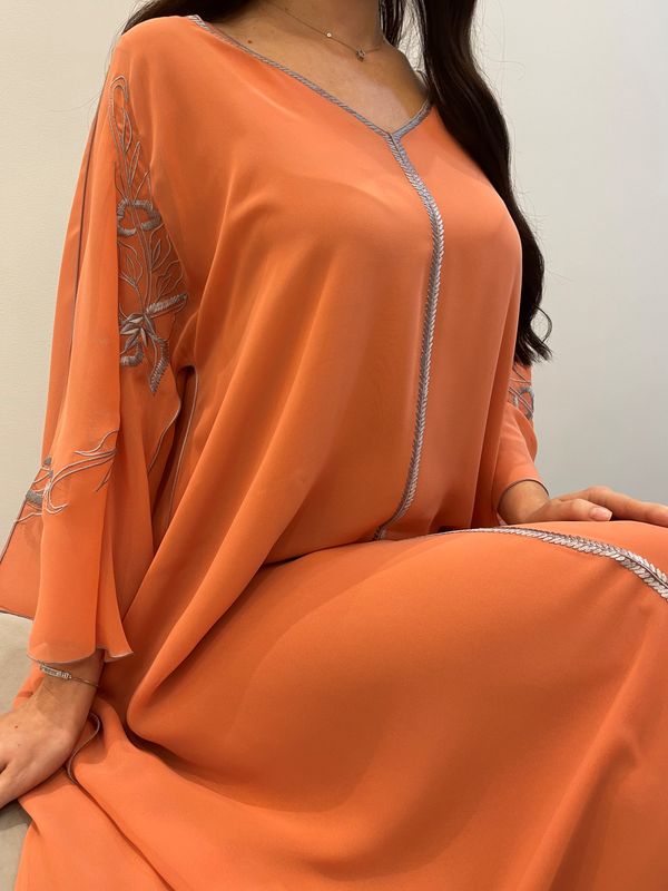 Chiffon Machine Embroidery