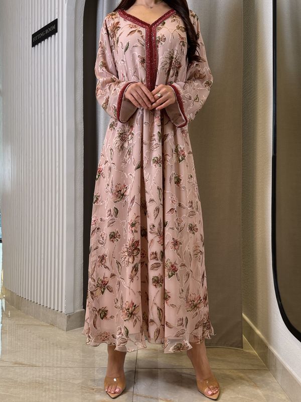 Silk Chiffon Jackard