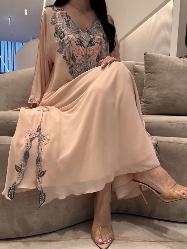 Chiffon Machine Embroidery