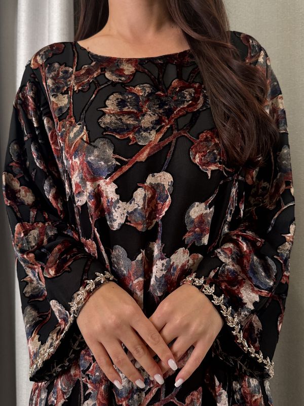 Printed Velvet Handmade