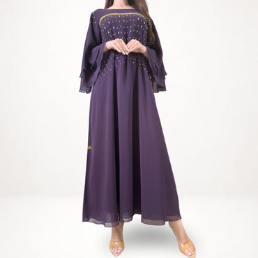 Double Chiffon Handmade Embroidery