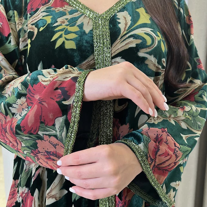 Printed Velvet Handmade