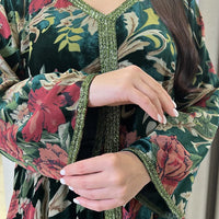 Printed Velvet Handmade