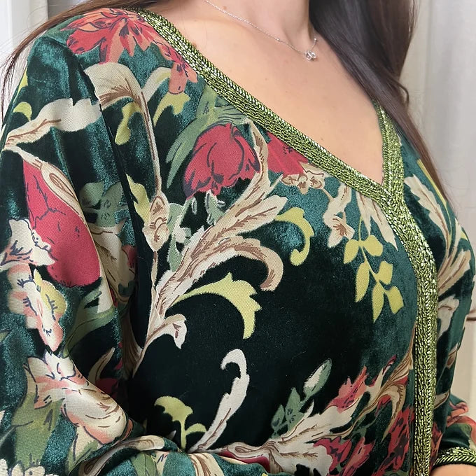 Printed Velvet Handmade