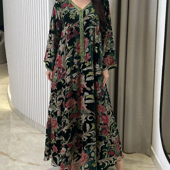 Printed Velvet Handmade