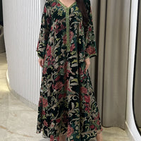 Printed Velvet Handmade