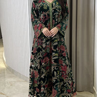 Printed Velvet Handmade