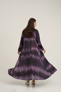 Printed Light Crepe Abaya