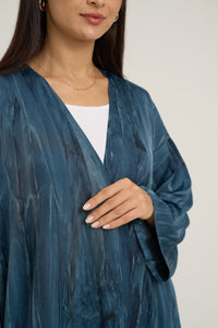 Printed Light Crepe Abaya