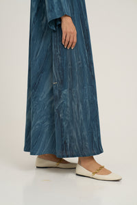 Printed Light Crepe Abaya