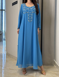 2 Pc Chiffon Handmade Embroidery