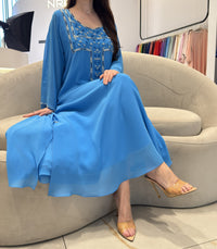 2 Pc Chiffon Handmade Embroidery