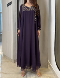 2 Pc Chiffon Handmade Embroidery
