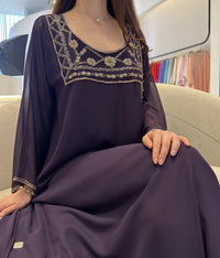2 Pc Chiffon Handmade Embroidery