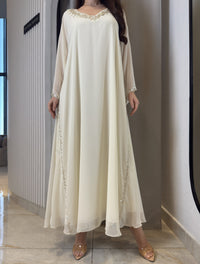 2 Pc Chiffon Handmade Embroidery