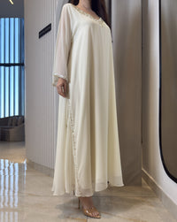 2 Pc Chiffon Handmade Embroidery