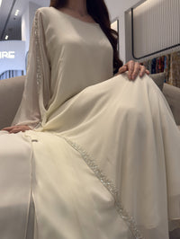 2 Pc Chiffon Handmade Embroidery
