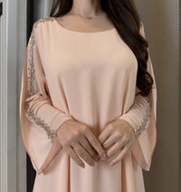 2 Pc Chiffon Handmade Embroidery